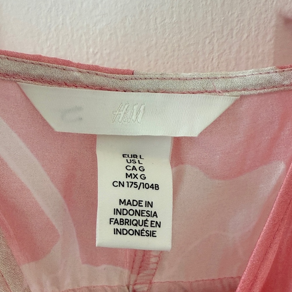 H&M Pink and White Floral Dress - Picture 2 of 5